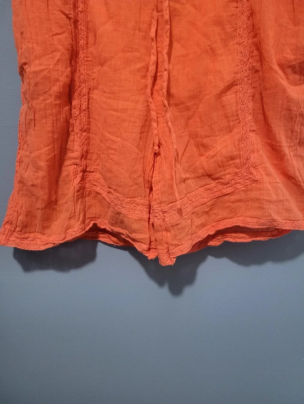 Free People Coral Drawstring Shorts Sz M